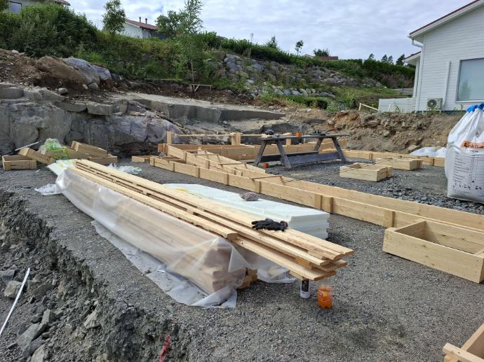 Anturan ja sokkelin muotit