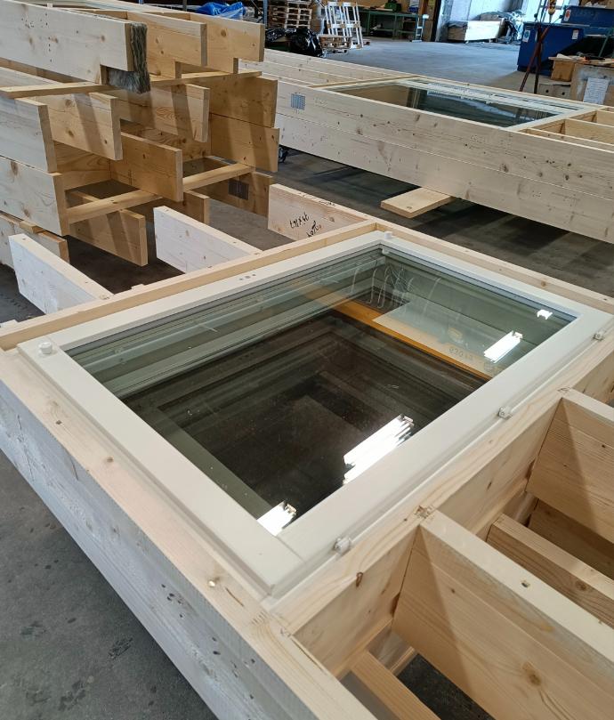 Omatalon elementtien valmistus