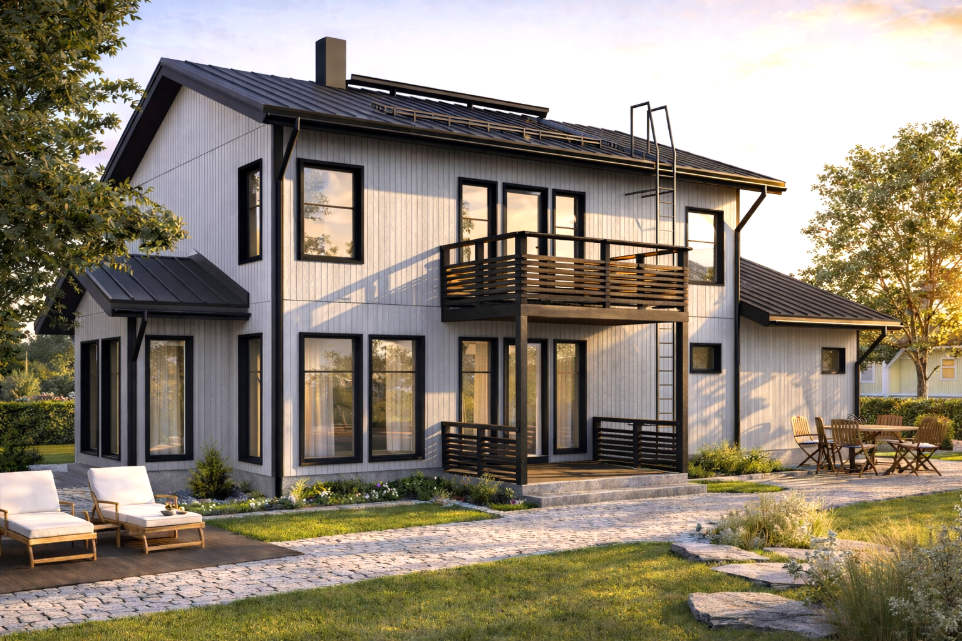 Omatalon kaksikerrostalo