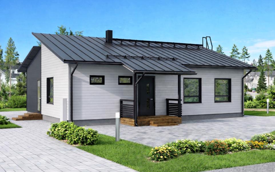 Omatalo omakotitalo Primus99_muunnos