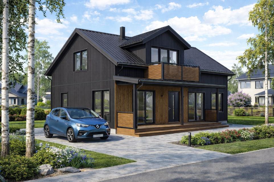 Omatalo yksilöllinen omakotitalo